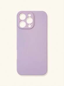 1pc 5 Colors Optional Solid Matte Phone Case Covers Unisex Minimalist All-Match Style Daily Versatile Black Beige Pink Blue Purple TPU Soft Shell Full Coverage Anti-Drop Compatible With IPhone Case,Compatible With IPhone17 /Compatible With IPhone17 Promax/Compatible With IPhone16 /Compatible With IPhone 15 /Compatible With IPhone 14 Pro Max Fast Shipping - Multicolor - View 164