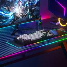 Keyboard Gaming Membran MageGee TS75 RGB 75%, Keyboard Mekanik Berkabel Senyap untuk Mengetik, Desain Tombol, Cocok untuk PC/Laptop/Win/MacOS/Home/Kunci Hadiah Keyboard Mini Kompak [Hitam Abu-abu] - View 5