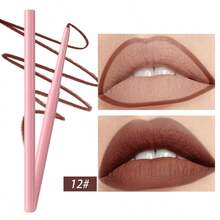 DIMSHOW Slouchy Person's Essential Automatic Rotating Lip Liner Pencil, No Sharpening Needed, Ultra-Fine Tip, Smooth Color, Waterproof And Sweat-Resistant, Easily Shape Lip Edges, Zero Mistakes For Makeup Beginners - Multicolor - View 14
