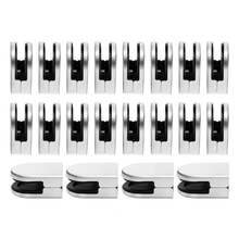 Heavy‑Duty Stainless Steel Glass Fence Clips, With Firm Mounting Screws, Suitable For Indoor Outdoor Square Post Installation - C - View 4