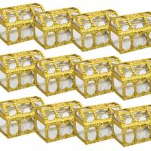 12/24 PCS Plastic Jewelry Box Packaging Box, Empty Gift Box Mini Jewelry Box, Suitable For Weddings, Bride Gift Giving Events, Birthday Parties, Storing Gifts And Small Gifts For Presents. - Treasure Chest Candy Box - View 11