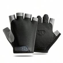 Lightweight Breathable Non-Slip Half-Finger Fitness Gloves, Suitable For Gym, Cycling And Various Training, Ultra-Lightweight Design, Unisex - Multicolor - View 14