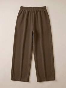 Corduroy Long Pants, Loose Fit Slimming Versatile Style, Durable And Stylish, Men's Daily Wear, Commuter Pants, Suitable As A Gift - Brown - View 6
