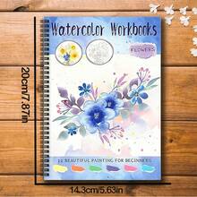 1 Buku, Buku Lukisan Cat Air Bertema Bunga Botani, Cara Melukis Cat Air dengan Lebih Baik, Cocok untuk Pemula dan Novice, Buku Lukisan Cat Air untuk Dewasa - Sepotong Tunggal - View 12
