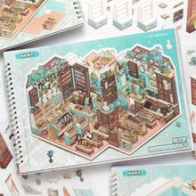 Paper Traces Extra Large Miniature Scene Collection Book 8.0 Store Code Series 3D Stereoscopic Stress Relief Sticker Set - Paper Trace Miniature Scene Collection Book 8.0 - View 3