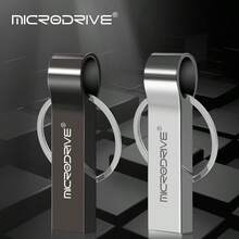 Microdrive Metal USB 2.0 Flash Drive Portable Thumb Drive With Key Ring Loop Waterproof Pendrive External Memory Stick For Laptop PC Computer Office Daily Storage - View 7