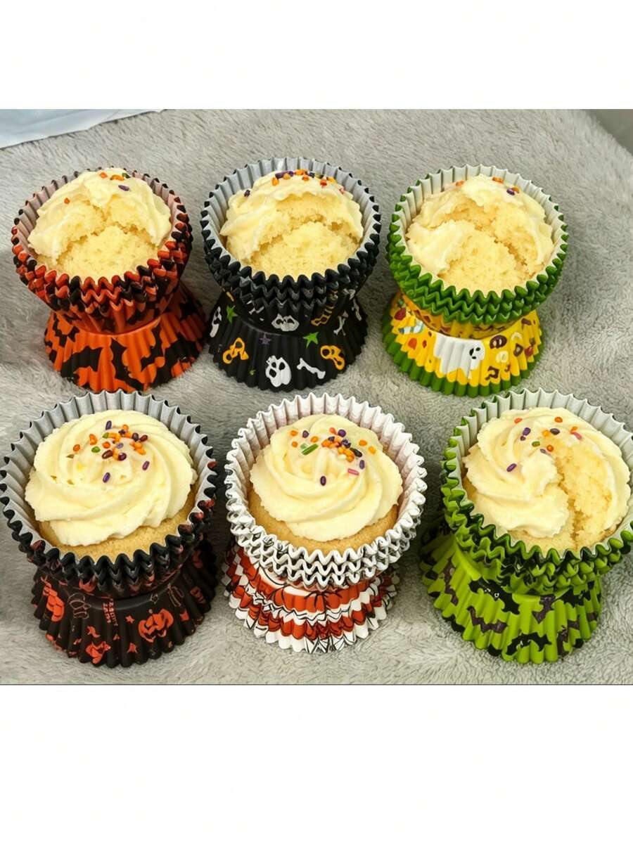 300pcs Honey Bee Cupcake Liners - Yellow Paper Cupcake Liners For Parties And Celebrations - Multicolor - View 1