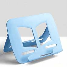 1pc No-Assembly Foldable/Desktop Bookshelf/Multifunctional Reading Stand/Reading Essential/Suitable For Books, Phones, Tablets, Laptops/Universal For Students, Office, Business Trip, Travel - Multicolor - View 11