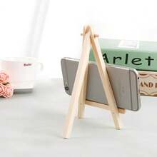 1/10pcs Portable Wooden Tripod Easel, Sturdy Painting Easel, Multi-Functional Mini Easel, Suitable For Adult Artists Painting And Photo Display, Back To School Art Supplies Easel Stand - A - View 3