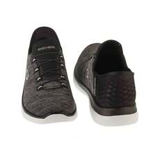Skechers سكيتشرز ساميتس - الضباب المبهر - أحذية رياضية - أسود 3 - مشاهدة 5