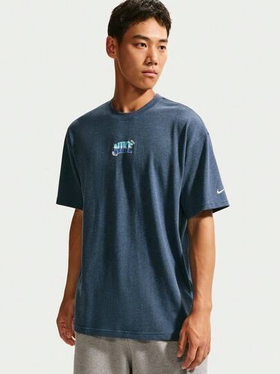 Nike Men's AS U NSW RETRO FLAIR TEE Short Sleeve Knit Collarless T-Shirt TIW1196-410
