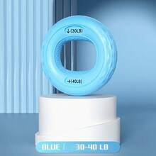 Silicone Grip Strengthener Grip Ball Grip Ring Finger Strength Training Exercise - Multicolor - View 5
