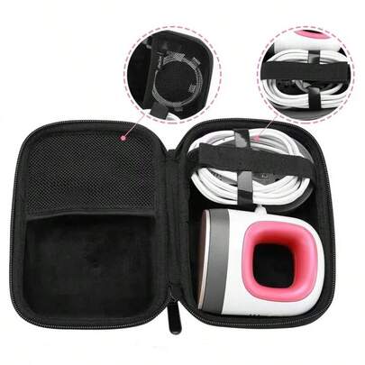 Easy Press Mini/DODODUM EasyPress Mini 熱壓機便攜收納盒，防震硬殼 EVA 旅行攜行包，適用於 /DODODUM Easy Press Mini 及配件 - 黑色