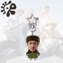 1pc Star Gold Main Trainer Support Highly Attractive Backpack Exquisite Anti-Lost Pendant Cute Acrylic Keychain - Multicolor - View 6