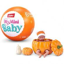 ZURU My Mini Pumpkin Sweetheart Blind Box, Cradle Scene DIY Assembly Doll Set, Mini Collectible Toys, Random Style, Suitable For Collectors - Multicolor - View 1