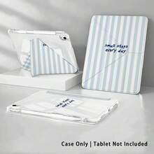 條紋與圖案彩繪效果平板保護殼，內建筆槽，相容於 Apple 10代/A16 11代/Air 11，相容於 Matepad SE 11/MatePad 11/MatePad 11.5 2025，相容於 Honor Pad 8/9/10/X8/X8A/X9，相容於 及其他熱門機型 - 款式24 - 查看 4