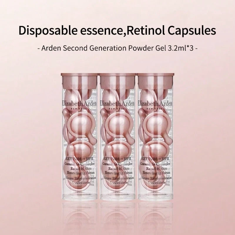 Elizabeth Arden Disposable Essence,Retinol Capsules- Arden Second Generation Powder Gel 3.2ml*3 - 3.2ml*3 - View 1
