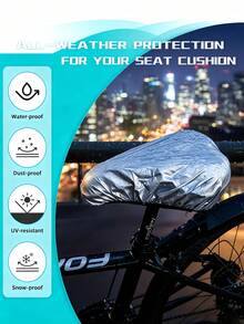 3D Thickened Bicycle Seat Cover Hollow Breathable Cushion Cover For Cycling Enthusiasts Compatible With Replacement Bicycle Saddle Cover For Fixed-Gear Exercise, Mountain And Road Bike Seats Perfect For Gym Spin Bicycle And Highway Rides - Multicolor - View 9