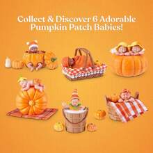 ZURU My Mini Pumpkin Sweetheart Blind Box, Cradle Scene DIY Assembly Doll Set, Mini Collectible Toys, Random Style, Suitable For Collectors - Multicolor - View 7