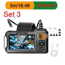 NATFIRE 4.3" HD Industrial Endoscope Camera With Light,Inspection Borescope With IPS Screen, 16.5FT Semi-Rigid Cord, IP67 Waterproof , Ideal For Maintenance & Machine Inspecting Walls, Vents, Automotive Engines, Sewers And Tools,Pipes,Gift For Men - P73 - View 11