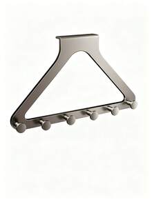 Triangular Door Hook, Over-The-Door Coat Rack, Made Of Steel Material, With Strong Stability And Load-Bearing Capacity, Suitable For Hanging Clothes, Bags, Keys, Hats, Etc., Suitable For 19 Holidays, 365 Days Use - Multicolor - View 5