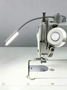 USB Powered Sewing Machine LED Light, Magnetic Attachment, Flexible Bendable, Dedicated For Workshop Workbench Flat Machine Lighting, No Battery Required - White - View 3