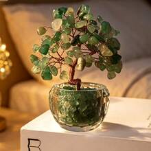 2026 New Small Green Acrylic Flat Tree Decor, Christmas Table Decoration Gift, Home Decor, Kitchen Decor, Room Decor, Party Decor, Decorative Craft, Desk Ornament, Dining Table Decoration - 1PC - View 3