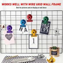 Photo Clip Refrigerator Magnets, Colorful Magnetic Clips For Fridge Notes, Refrigerator Photo Clips, Cruise Style Sculptural Photo Frame Clips, Heavy Duty Decorative Refrigerator Magnetic Clips - A - View 2