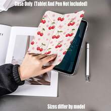 Y-Fold High Transparency Acrylic Tablet Protective Case With Pencil Slot. Y-Fold High Transparency Acrylic Model. Y-Fold High Transparency Acrylic Protective Case. Tablet Protective Case Features: Y-Shaped Tri-Fold Stand Design, Smart Sleep/Wake, Full Coverage Protection, Skin-Friendly Frame Material, Air Cushion Anti-Drop Frame, Multi-Angle Stand, Transparent Acrylic Back Panel, Built-In Pencil Slot, Lightweight And Portable. Compatible With IPad Mini4/5(7.9 Inch) - Multicolor - View 3
