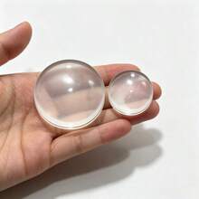 2入透明矽膠美甲印章替換頭，透明美甲圖案轉印工具，DIY美甲用品 - 彩色 - 查看 1