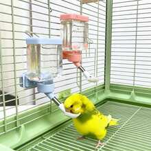 Leak-Proof Bird Cage Water Dispenser, Hanging Automatic Waterer For Parrots And Small Pets - one-size - View 1