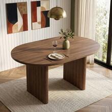 Extendable Dining Table 140/200 * 90 Cm, Suitable For 6–8 People - Walnut - View 6