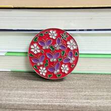 1pc Folding Bag Hook, Table Hook, Folding Round Bag Hook - A - View 18