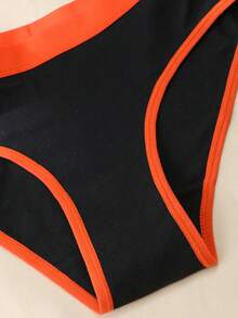 3pcs/Set Ladies Cotton Lingerie Panties Low-Rise Briefs Mix Colors Underwear For Woman - Multicolor - View 6