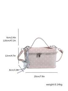 Women Top Handle Bags - Rose Gold - View 2