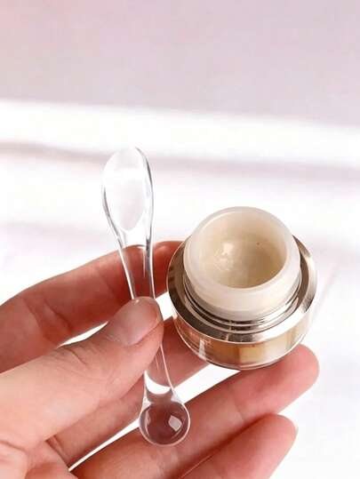 10pcs Cosmetic Spoons, Cream Mask Mud Mask Stirring Spoons, Spatula Spoons, DIY Beauty Tools, Adsorption Roller, Application Tools, Facial Supplies, Care Tools, Facial Cleansing, Facial Equipment, Esthetician Supplies.