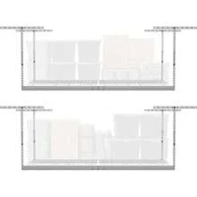 4x8 Ft Garage Overhead Storage Rack, White, Height 24- 45inch| Heavy-Duty 4x8 Ft Garage Overhead Storage Rack, 500 Lbs Load Capacity, Adjustable Height From 24 To 45inch, Scratch-Resistant Powder Coating - White - View 7