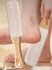 1pc Professional Foot Exfoliator/Foot Brush, Made Of Frosted Jade Stone, Can Remove Dry Dead Skin, Calluses And Thick Calluses From Feet, Care For Cracked Heels, Easy To Use And Clean - A - View 5