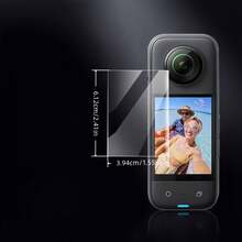 [2pcs] Tempered Glass Screen Protector For Insta360 X4 Air, 9H Hardness, Anti-Scratch, Anti-Fingerprint, Anti-Bubble Coating, Easy Installation - View 8