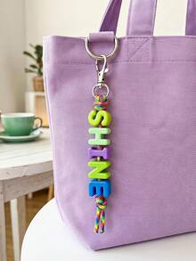 50/100/250pcs Large Colorful Letter Beads For Jewelry Making Kit, Acrylic Alphabet Spacer Beads For Bag Chain, Necklace Jewelry Craft, Holiday Gifts - Alphabet Beads - View 6