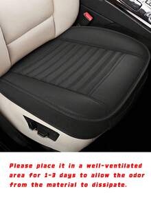 1pc Full Coverage Car Seat Cover, Suitable For Sedan Rear Seat, Cool And Breathable For Summer Travel, Also Suitable For SUV And Other Car Models, Non-Slip Rubber Bottom, Includes Storage Pocket, Car Accessory - Full-coverage Punching - View 10