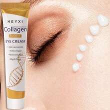 HEYXI Collagen Eye Cream, Enriched With Niacinamide, Retinol, Caffeine, Long-Lasting Hydration, Smooths Fine Lines, Suitable For All Skin Types - Collagen Eye Cream - View 4