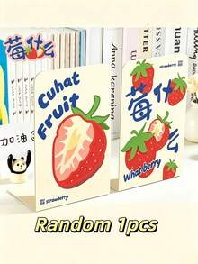 1 L-Shaped Thick Book Stand Simple Desktop Book Partition Baffle Stable Anti-Dumping Student Office Books Storage And Sorting Storage Bookends Desk Accessories Office Decoration And Accessories Reading Accessories Gifts For Book Lovers. - A - View 9