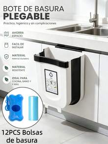 Countertop & Hanging Trash Cans - Collapsible Trash Can - View 12