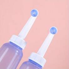 300ml Nasal Irrigation Pot, Nasal Rinse Bottle, Nasal Cleanser, Manual Valve Nasal Irrigator - Blue - View 7