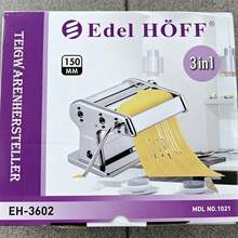 3-In-1 Stainless Steel Pasta Maker Machine, Manual Pasta Roller & Cutter With Adjustable Thickness Settings, Homemade Noodle Maker For Spaghetti Fettuccine Lasagna, Kitchen Tool, Home Kitchen Use,Easy To Clean - Silver - View 11