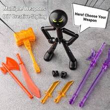 Office Decor Figurine Ornament -- DIY Assembly Model, Suitable For Decoration, Collection, Gift, Party - Multicolor - View 4