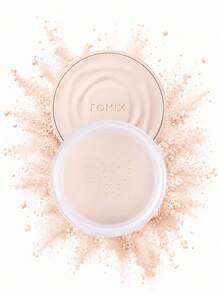 FOMIX Bedak Tabur dengan Puff, Bedak Wajah Pengontrol Minyak dengan Efek Soft-Focus, Hasil Akhir Matte Halus yang Ringan, Bedak Pengatur Riasan Tahan Keringat yang Tahan Lama, Bedak Transparan yang Menyamarkan Pori-Pori, Cocok untuk Kulit Berminyak, Riasan Sehari-hari dan Perbaikan Riasan - 03# Warna Kulit Telanjang - View 2