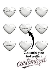 1/5/10/30/50/100pcs Customized Engraved Mirror Stainless Steel Labels, Star Labels, Polished Material, Suitable For Personalized Name Buttons For Knitted, Handicrafts And Handmade Products, Support All Languages - Multicolor - View 18
