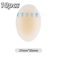 10pcs Multi-Shape Gel Waterproof Patches, Waterproof Self-Adhesive Foot Protection Patches, Soft Anti-Friction Cushion Pads For Heel, Toe And Foot - Multicolor - View 9